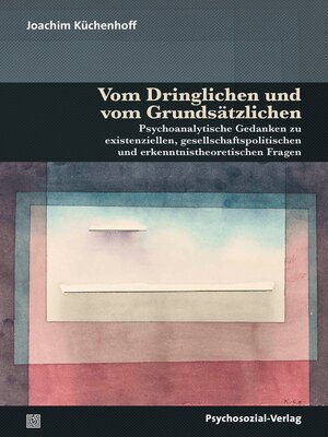 cover image of Vom Dringlichen und vom Grundsätzlichen